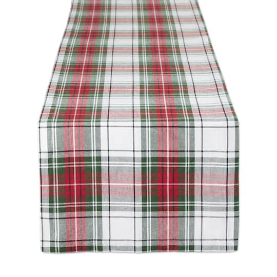 DII® 72" Christmas Plaid Table Runner